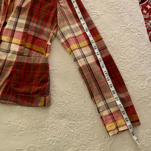 J. Crew Plaid Blazer - Picture 2 of 8